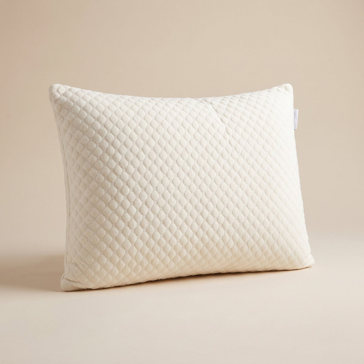 The Cloud Pillow — real product photo, alternate angle on clean studio background